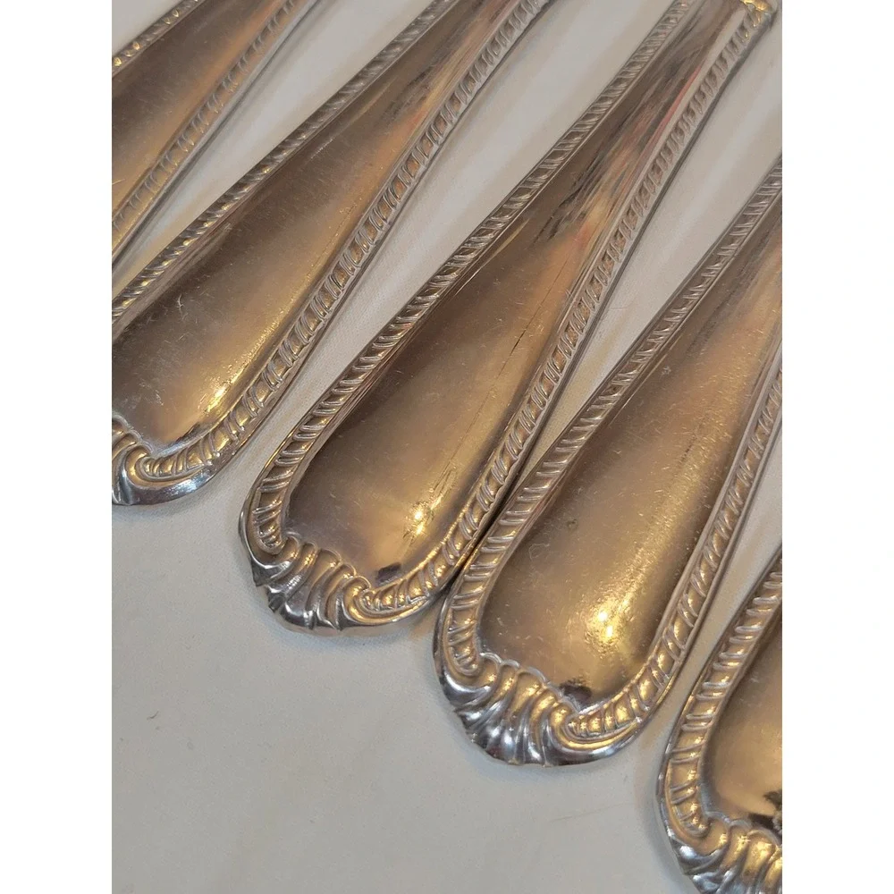 Reed & Barton Dinner Knives 6pc Domain 9.25in 18/10 Stainless Steel